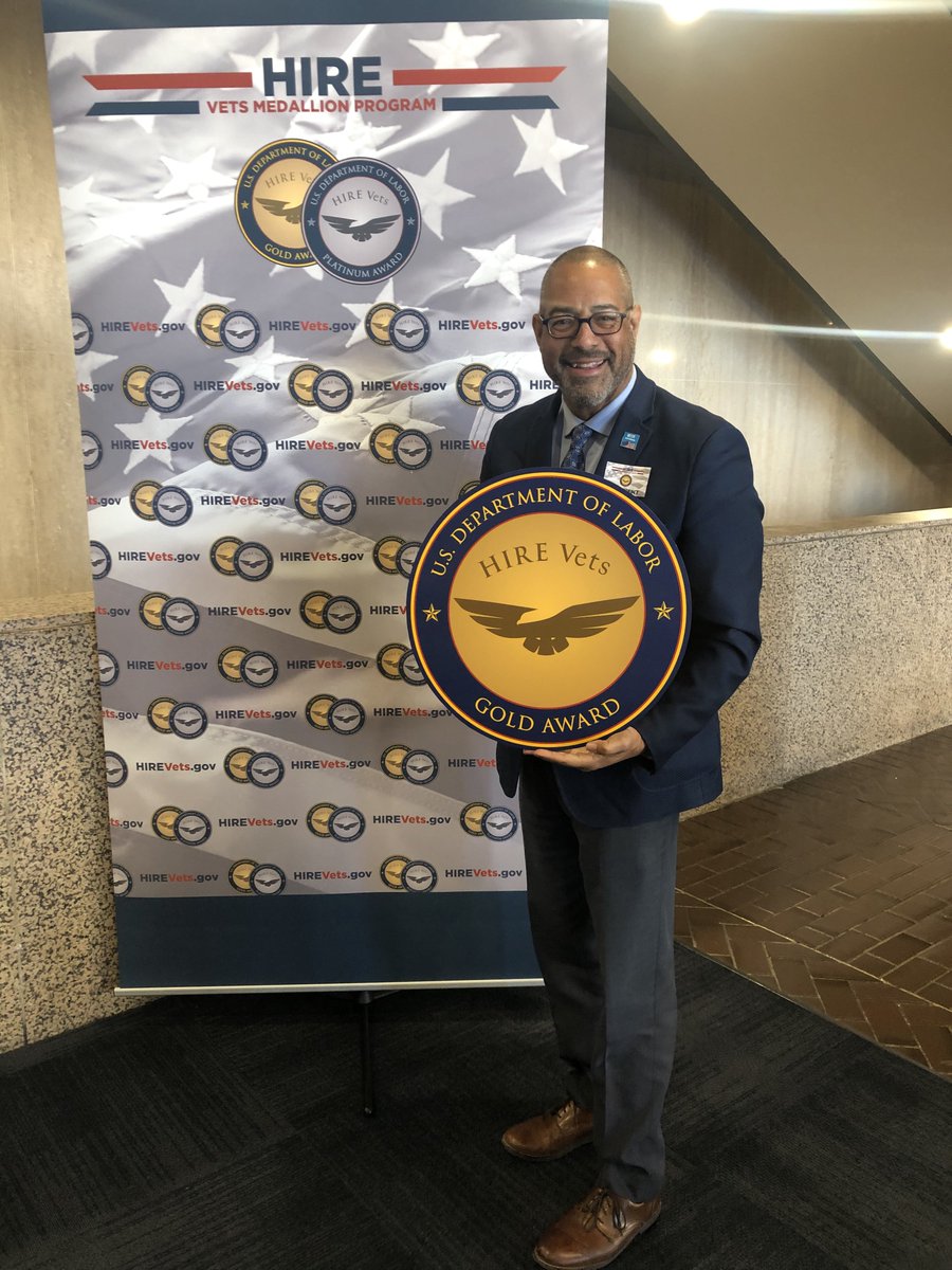 OurMixedStories's tweet photo. At the #HireVets Medallion ceremony in Washington DC at the @VETS_DOL on behalf of @JVSSoCal. What an honor!!! https://t.co/juybWMYG5J