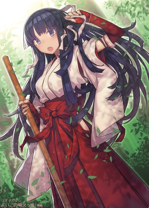 緋袴のtwitterイラスト検索結果