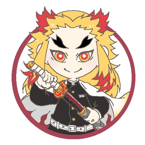 ◎🥑さんがTwitterに投稿した煉獄杏寿郎(鬼滅の刃)のイラスト。