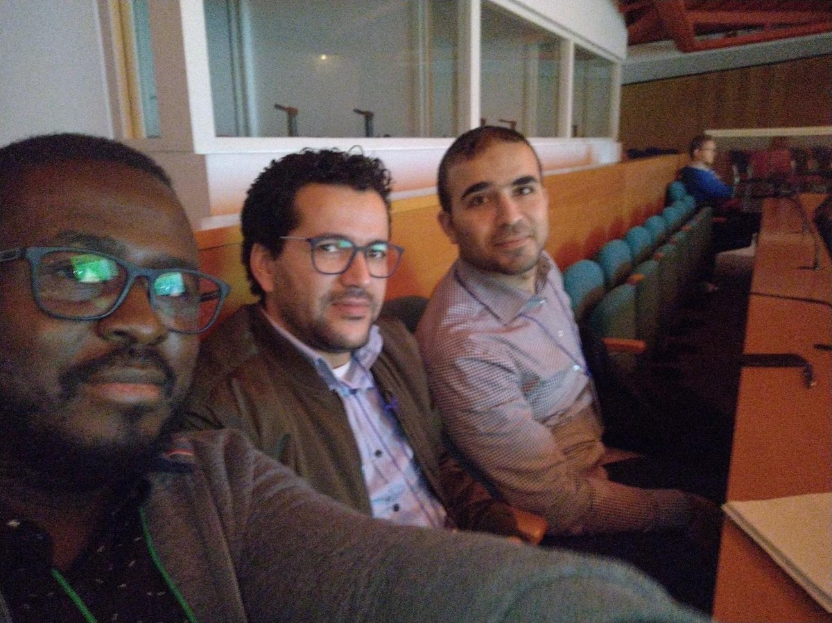 SIIStrasbourg's tweet photo. La Team de choc @SIIStrasbourg !! 
Lalawelle Agate Abed Al Hadi Kanbar Brahim Ouzaani

Merci à vous pour votre présence lors de l'événement #DevFest3019 ! 🥳💪 https://t.co/Wsu5PrAXGx