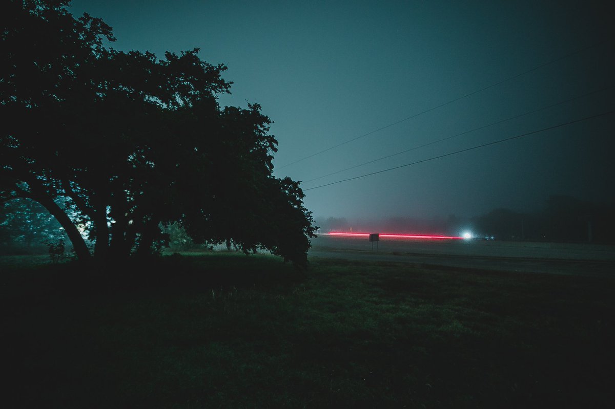 stocksnstogies's tweet photo. its been super misty/foggy in DFW this week, so here’s some eery photos i took outside my house. https://t.co/CCTZZrkYIT