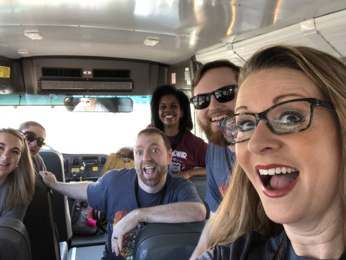 Ren Fest bound with #BJH no limits Con Brio! Our Honor Choir! Yay!