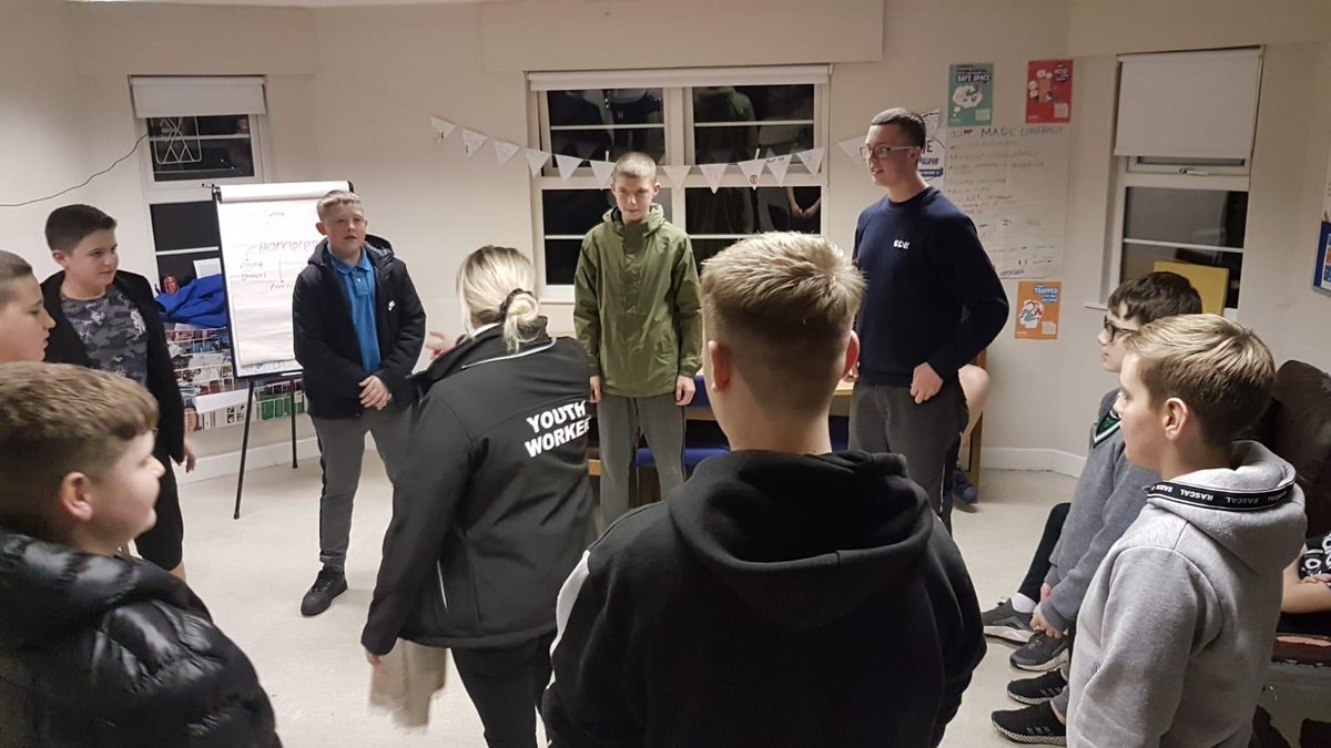ayebelfast's tweet photo. Our #MADE19 group had a session on homelessness last night, writing up & presenting their own thoughts + a talk with @Paul_Mc_Cusker of @AwareHomeless. Thought provoking session that helped dispel a few myths.
With our partners @monkstownboxing
#NBSGRP #GoodRelations @NI_CRC https://t.co/9hfUW8S0Y5