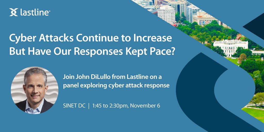lastlineinc's tweet photo. At #SINETDC today, our CEO John DiLullo will join a panel discussion on #cyber attack response and how to better keep pace with the increased rate of attacks. Everything you need to know for today's event here: https://t.co/KlZZU7xUCx  @jddilullo @SINETconnection https://t.co/tuogoW6mkD