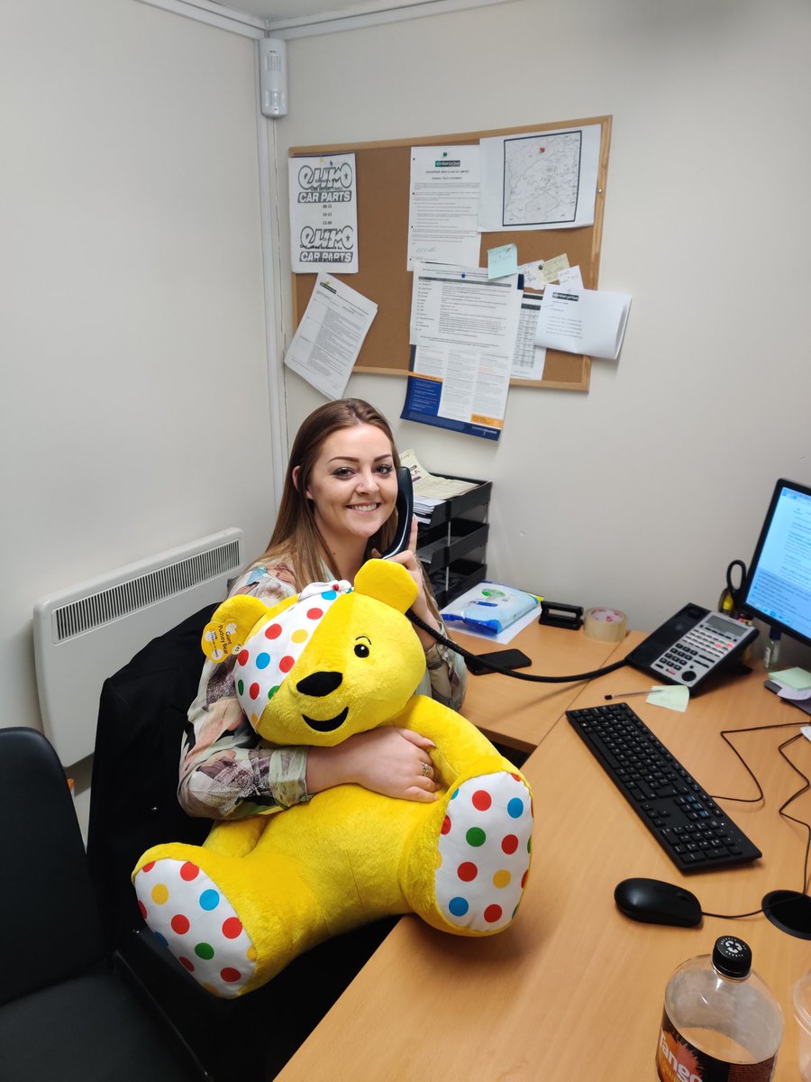 Couple of new additions to the team this week, our new branch manager Tash and Pudsey! Come down and say hello to both at #U245 and pick up some Pudsey ears! All going to a good cause #U2DreamTeam