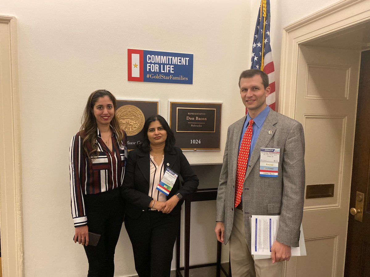 AGoldsweig's tweet photo. Great to work toward prior authorization reform (HR 3107) and tobacco/vaping regulation (HR 2411, 2339, 1498; S 1258, 655, 1541) with the offices of @SenSasse, @DebFischerNE, @RepDonBacon, &amp; @SenJoniErnst! #ACCLegConf https://t.co/Zg3pBgiRJK