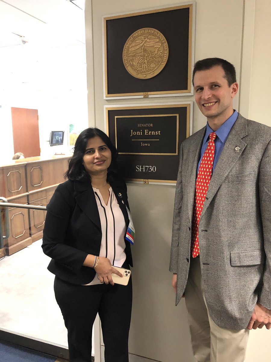 AGoldsweig's tweet photo. Great to work toward prior authorization reform (HR 3107) and tobacco/vaping regulation (HR 2411, 2339, 1498; S 1258, 655, 1541) with the offices of @SenSasse, @DebFischerNE, @RepDonBacon, &amp; @SenJoniErnst! #ACCLegConf https://t.co/Zg3pBgiRJK
