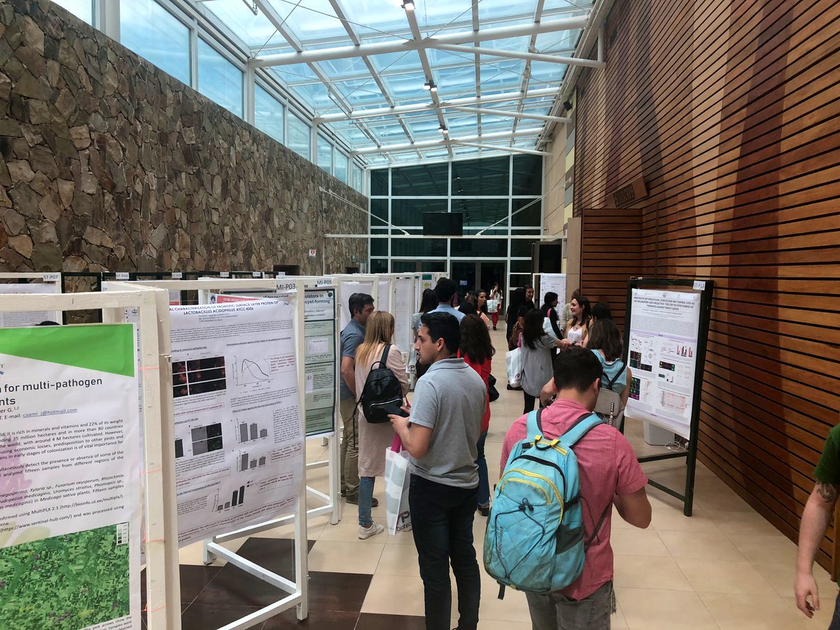 cdcsalta's tweet photo. Continúa desarrollandose en #Salta en encuentro internacional-> el Joint LV Annual #SAIB Meeting and XIV #PABMB conference que promueve el desarrollo de ciencias bioquímica y biología molecular en #Argentina🇦🇷 https://t.co/7i1fgA7EwS