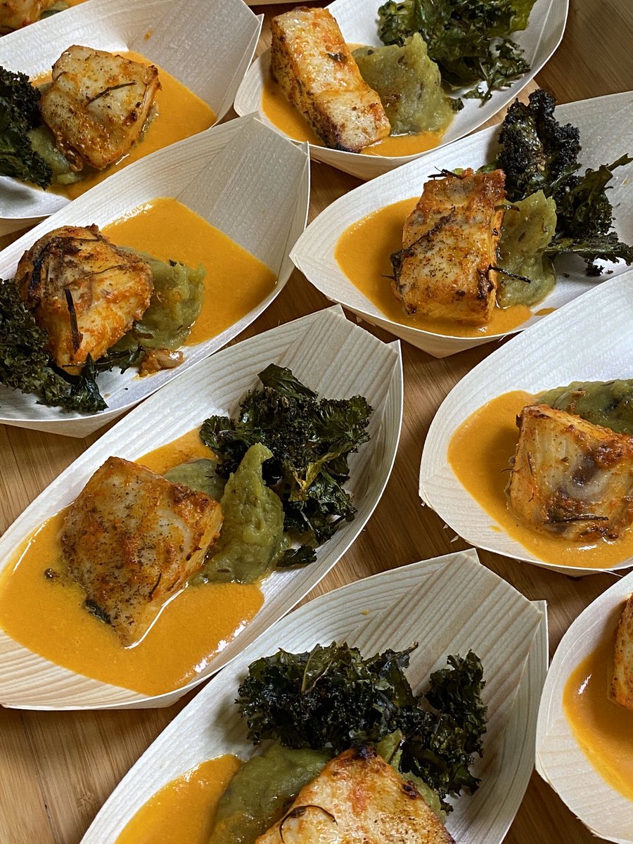 OpenBlueCobia's tweet photo. Loved @chefrakeshnair @CinnamonClub @CinnamonKitchen @NaturesChoiceCG #OpenBlue #Cobia #sustainable fish dish at the @the_SRA @FoodMadeGood Awards Gala!
...
#foodmadegood19 #foodmadegood #sustainablefood #NaturesChoice #CinnamonKitchen #openbluecobia https://t.co/Sz7U6Pvpkj