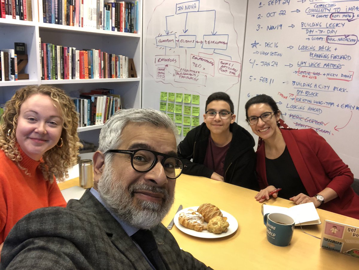 S_Nouman_Ashraf's tweet image. It’s great to have Mauricio here @rotmanschool to shadow his sister @Sofia_Barrows, Corrin Whiteway &amp;amp; myself as part #KidsToWork Day!
@TLPCanada @DDKerby 
Welcome!
#LearningMoment