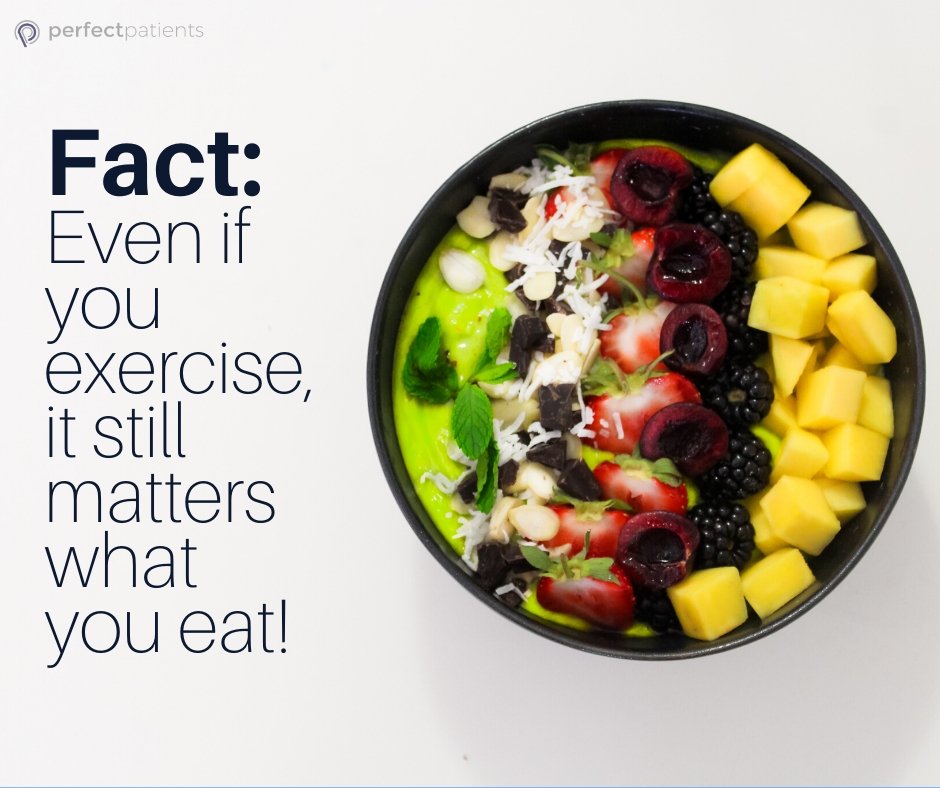 Pray_Chiro's tweet image. Exercising is great–but you need to eat well, too! #WellnessWednesday