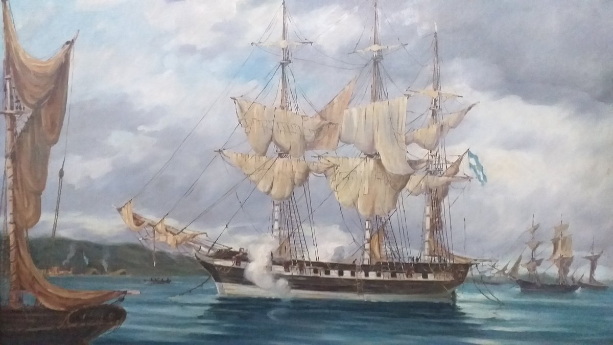 #Efemeride #6deNoviembre 

El 6 de noviembre de 1820, el Coronel David Jewett al mando de la fragata Heroína, toma solemne posesión de las islas Malvinas en nombre del gobierno de Buenos Aires

#ConoceTuMuseo #TuMuseo #MUNN #FragataHeroina 

<a href="/Armada_Arg/">Armada Argentina</a> @MindefArg
<a href="/vivi_tigre/">Viví Tigre</a>