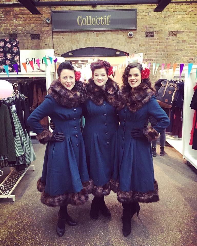 As the winter months drawn nearer, we are looking forward to wrapping up in these beauties! The #Pearlcoat from <a href="/CollectifLondon/">Collectif Clothing</a> are favourites to keep the vintage look in the cold weather.