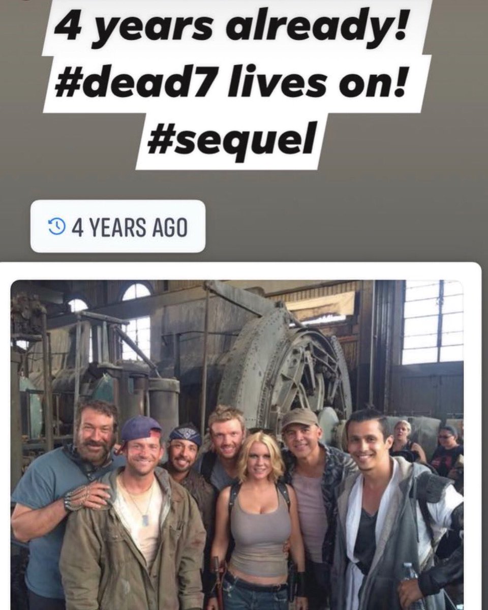 JeffTimmons's tweet image. It’s been 4 years! Time for a #sequel #dead7 @realjoeyfatone @nickcarter @howied @iamerikestrada @CarrieKeagan @BrieCube @aj_mclean @IamCKirkpatrick @JacobUnderwood7 @Trevorpenick24