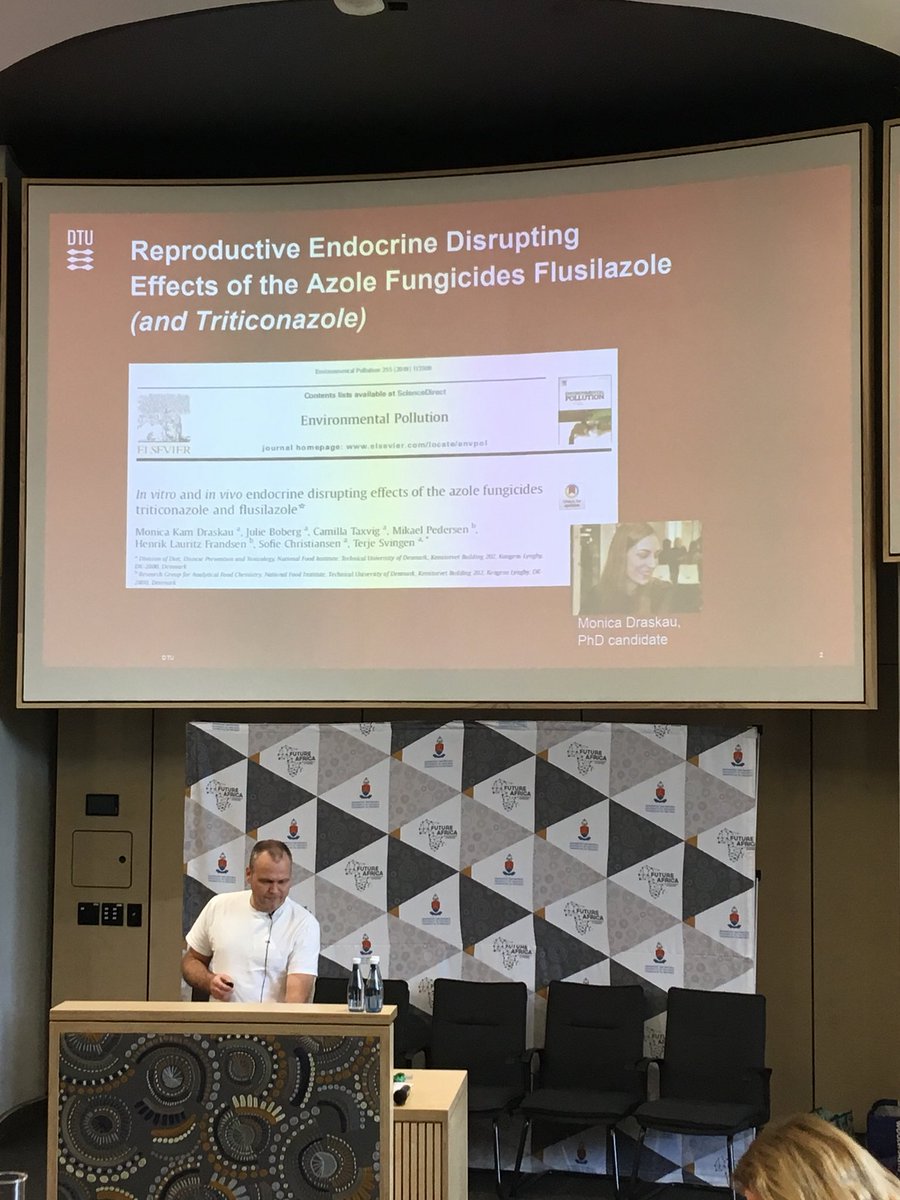 New data from our group presented at second African conference on edc and health. Yay! 👏🏻 @SvingenT <a href="/MDraskau/">Monica Kam Draskau</a>