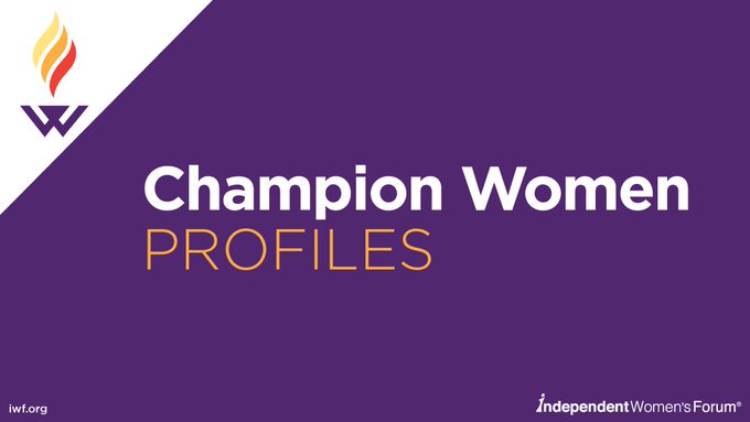 Women are succeeding as entrepreneurs, journalists, policymakers, businesswomen, and community leaders. Their stories inspire us. We hope you enjoy their stories and continue to confidently write your own. iwf.org/Champion-women #ChampionWomen #WomenLeaders