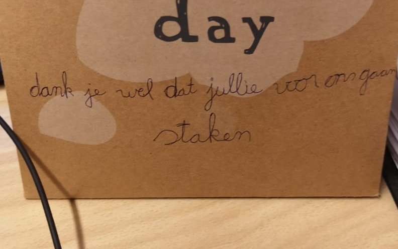 Wij staken vandaag voor goed onderwijs, voor nu en in de toekomst! #lerarenstaking #investeerinonderwijs #nietonsakkoord #lerarentekort