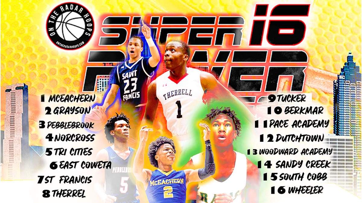 OntheRadarHoops's tweet photo. With the 2019-20 GHSA Basketball season kicking off this week, we unveil our first regular season power rankings for the State regardless of classification.

⬇️: RANKINGS

https://t.co/SLt6ZLh42z https://t.co/E44Ey93Y0b
