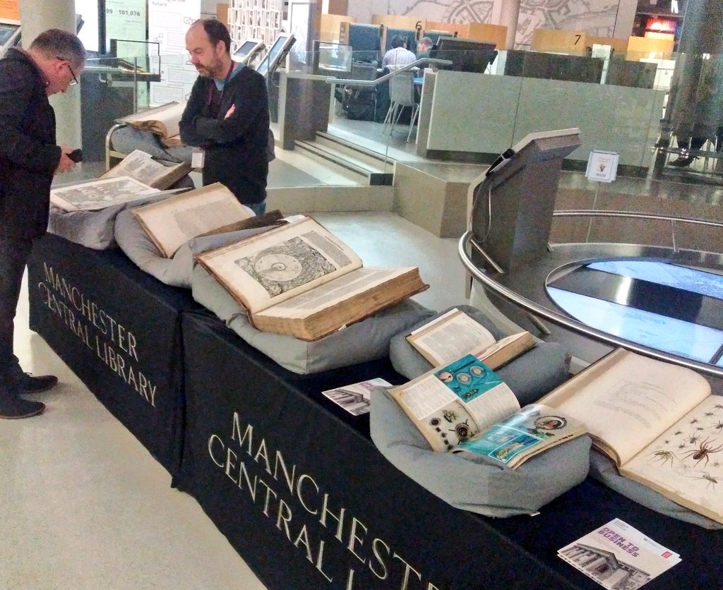 BIPCGM's tweet image. Showing off some of our special collection @archivesplus @MancLibraries ..reminding #business &amp;amp; #creative industries of these fabulous resources available for inspiration! #OpenToBusiness
