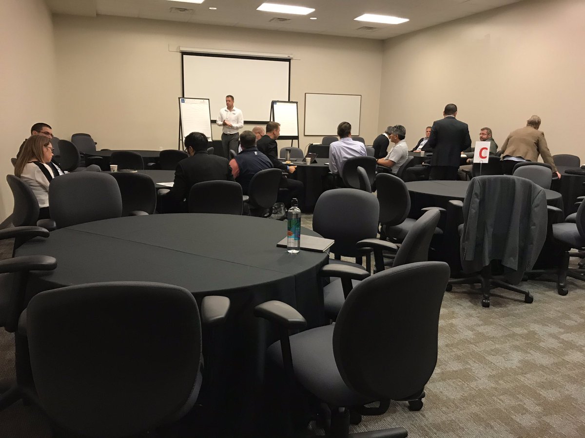 armsreliability's tweet photo. Happening Now @OpexSummits: Jason Ballentine, General Manager of Operations, leading a roundtable discussion on the Top 5 Common Pain Points of Reliability with Asset Management.
#OpexHouston #AssetStrategyManagement https://t.co/RnLI7khvSd