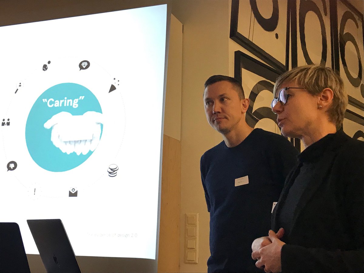 Real caring + AI: SD Awarded case presented in our Finland chapter #SDGC post-conference ⁦<a href="/SDNetwork/">Service Design Network</a>⁩ #palvelumuotoilu
