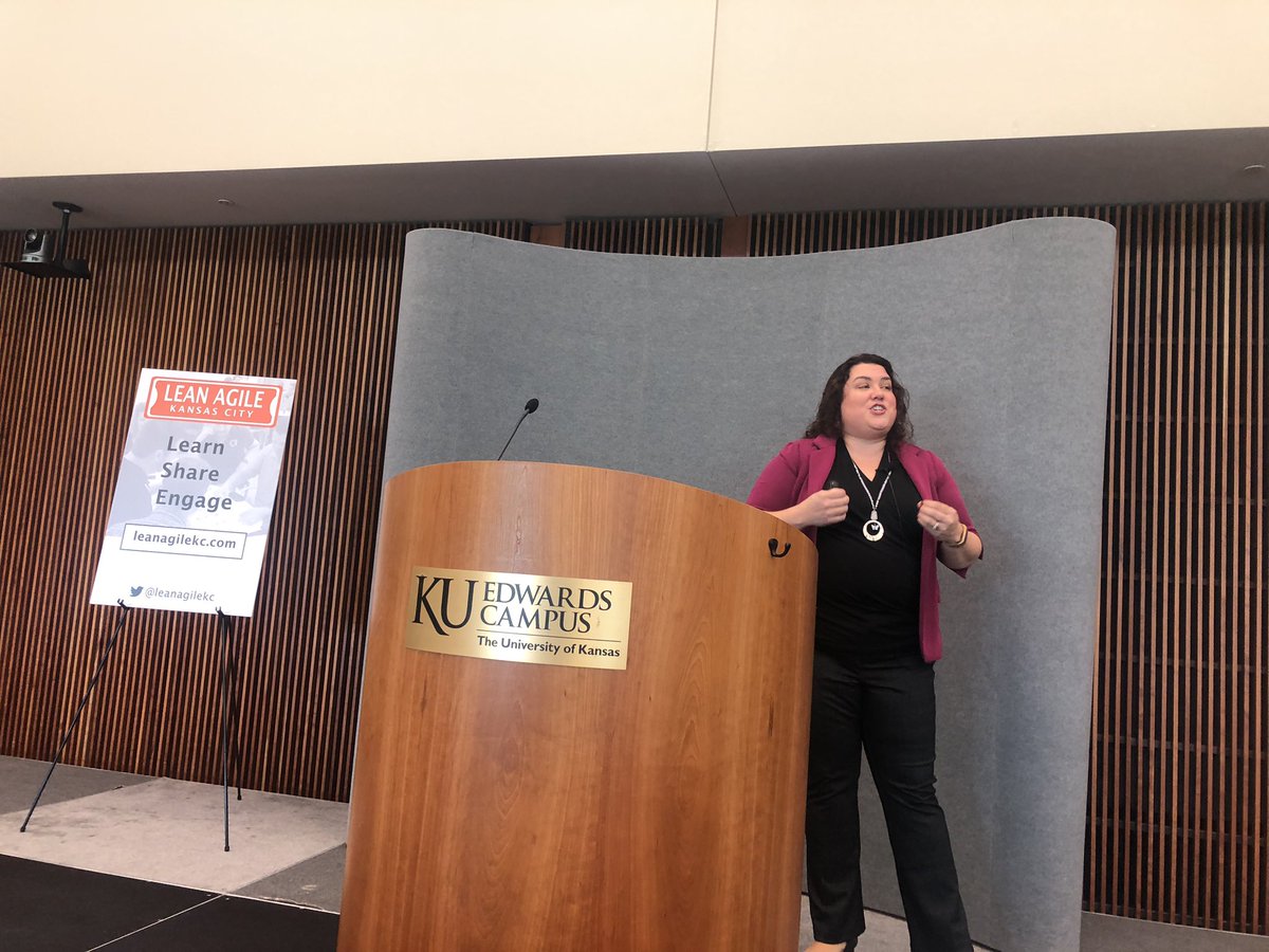JennyKCMO's tweet photo. @sarita1119 is really making me reconsider the coaching journey and how I could interact with teams very differently. Great stuff! #LAKC19 #WomenInAgile https://t.co/5039K3kv3v
