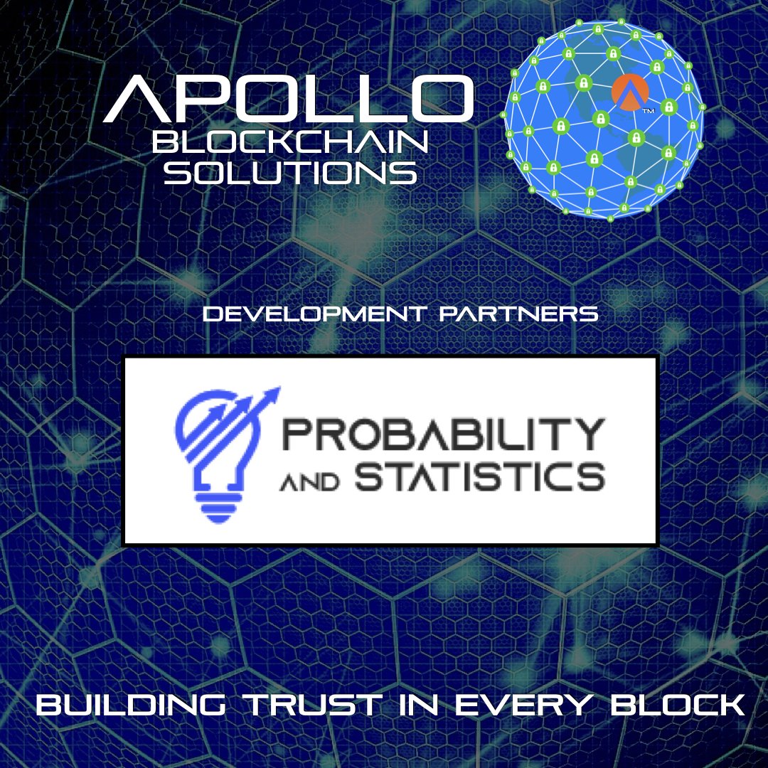 ApolloBcs's tweet image. We just want to brag about our development partners over at Probability and Statistics. These guys are top notch!

probabilityandstatistics.com
#blockchains #blockchain #dataprivacy #dataprotection #smartcontracts #security #instablockchain