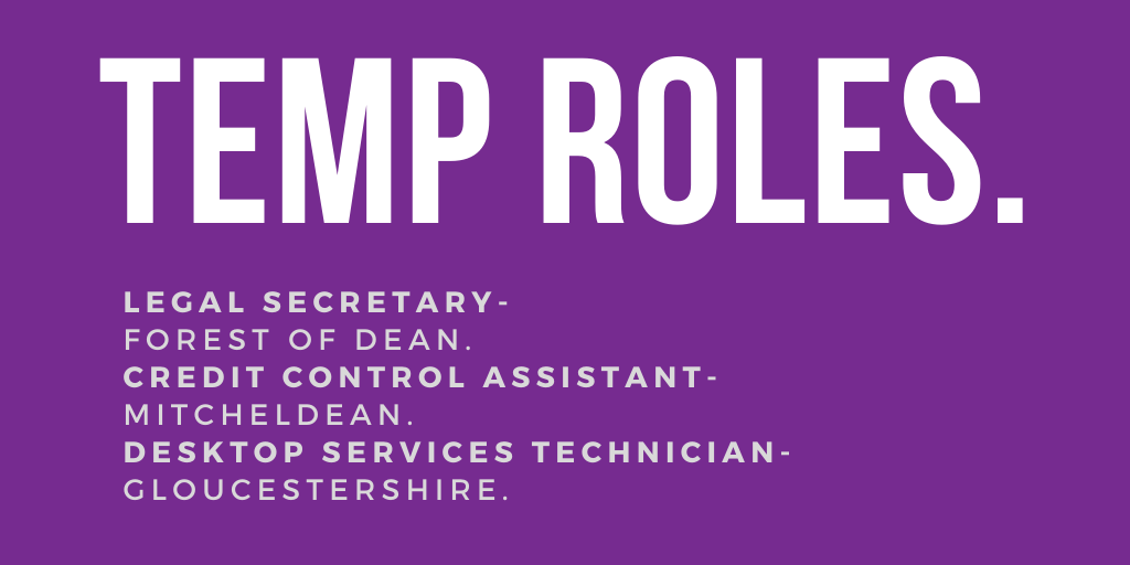 GBSolutions's tweet photo. We have a variety of temp opportunities across our 6 divisions. Varying in salary, skill-set and location, we have something for everyone! Why not give us a call today to discuss the temp roles we currently have available - 01452 412999
#temps #christmastemps #temproles #newjob https://t.co/Tgitxx1sQG