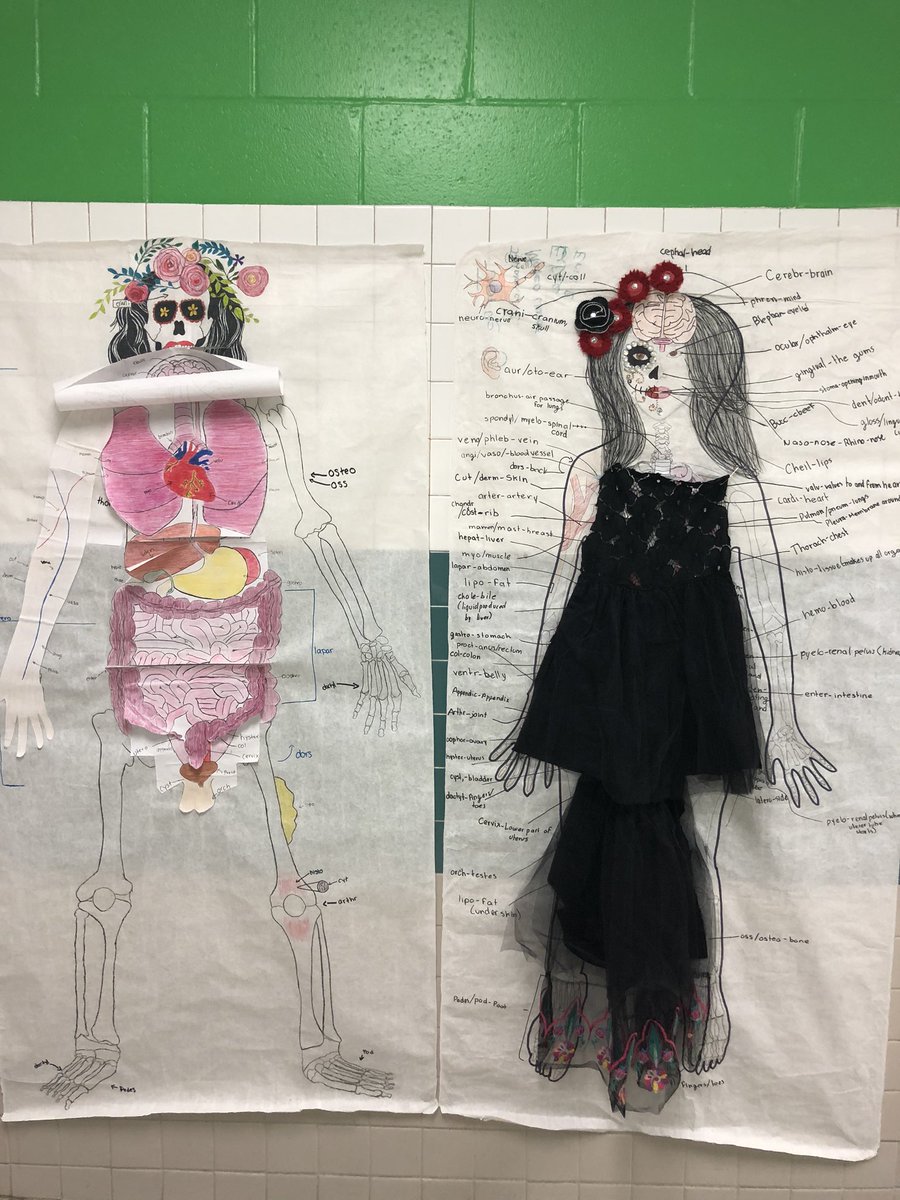 HOSANERD's tweet photo. Better late than never .. here are the Halloween-themed medical projects from Rowe HOSA #HealthcareProfessionalsInTheMaking @RoweCTE @McAllenISDCTE https://t.co/IYQ78peTjg