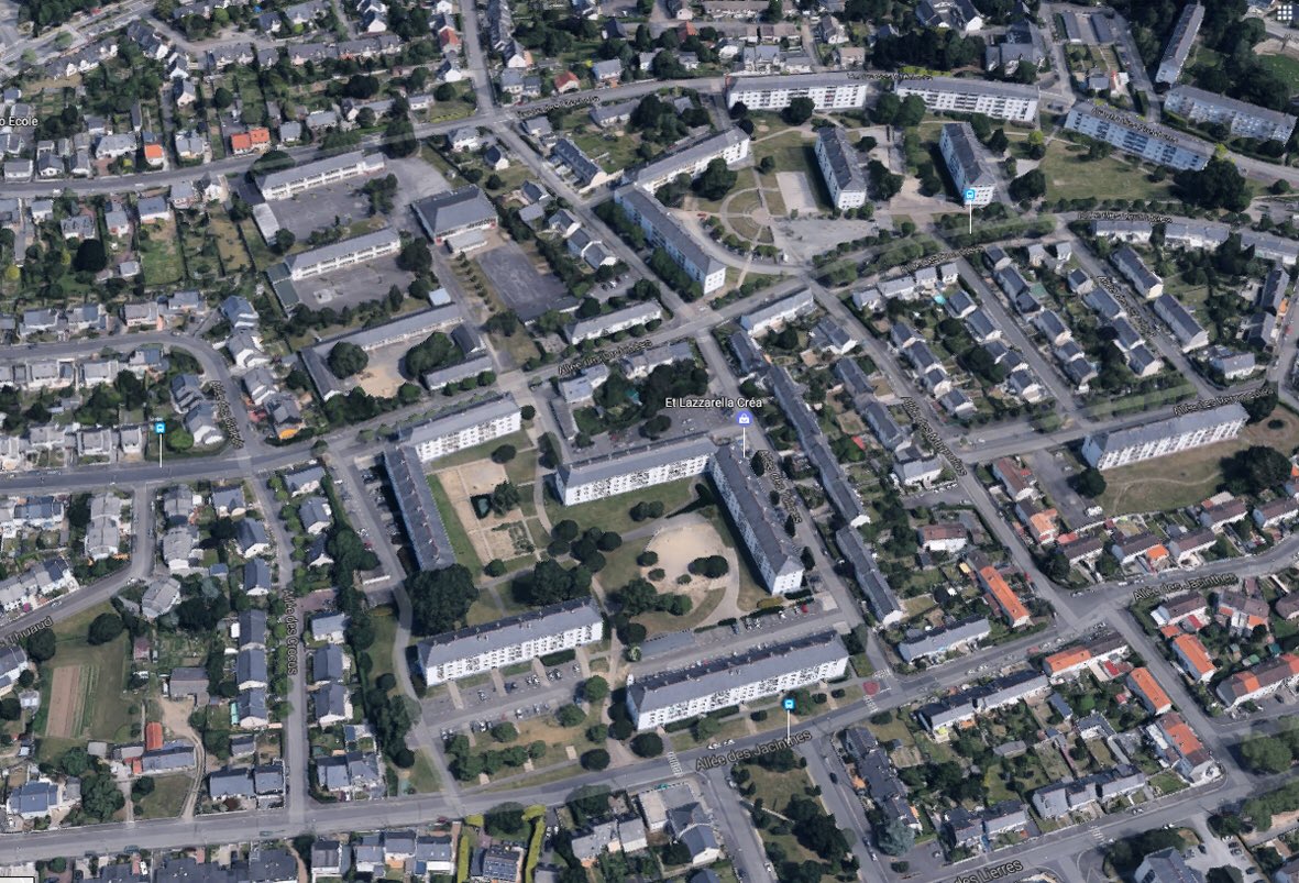 MXCARCHITECTES's tweet photo. Démarrage de la préparation du chantier de #rehabilitation #residentialisation des 204 #logements sociaux de la Richarderie à @saintnazaire ⁦@silenehabitat⁩ ... a suivre... https://t.co/27LqbOEDTi