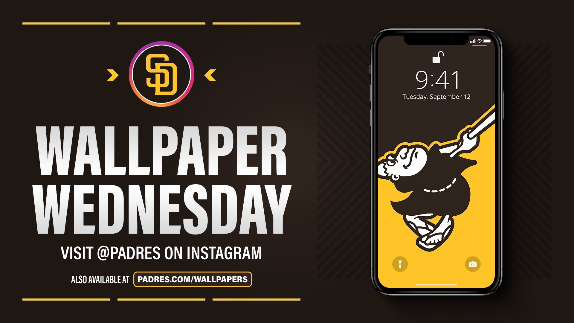 San Diego Padres on X: Wallpapers but make it brown. #BrownIsBack