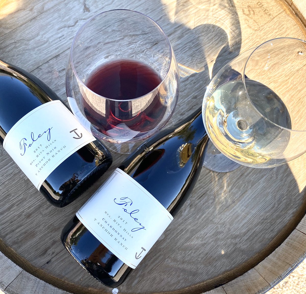 The November Wine Club shipment is ready for pick-up! Featuring our newly released 2017 T-Anchor Ranch Chardonnay &amp; Pinot Noir. #wineclub #staritahills #november #sbcountywines #estatewine