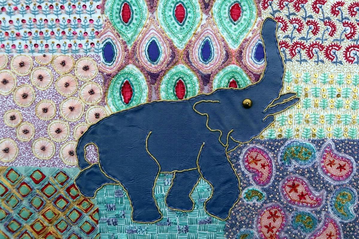 As a craftworker of #textiles, Ticia Lever's passion is colour and texture. Much of her textiles are influenced by the concept of fragility and the sights, sounds and textures of her visits to India. Discover more about #BritishCrafts at #ATCF19 - bit.ly/AbingdonTradCr…