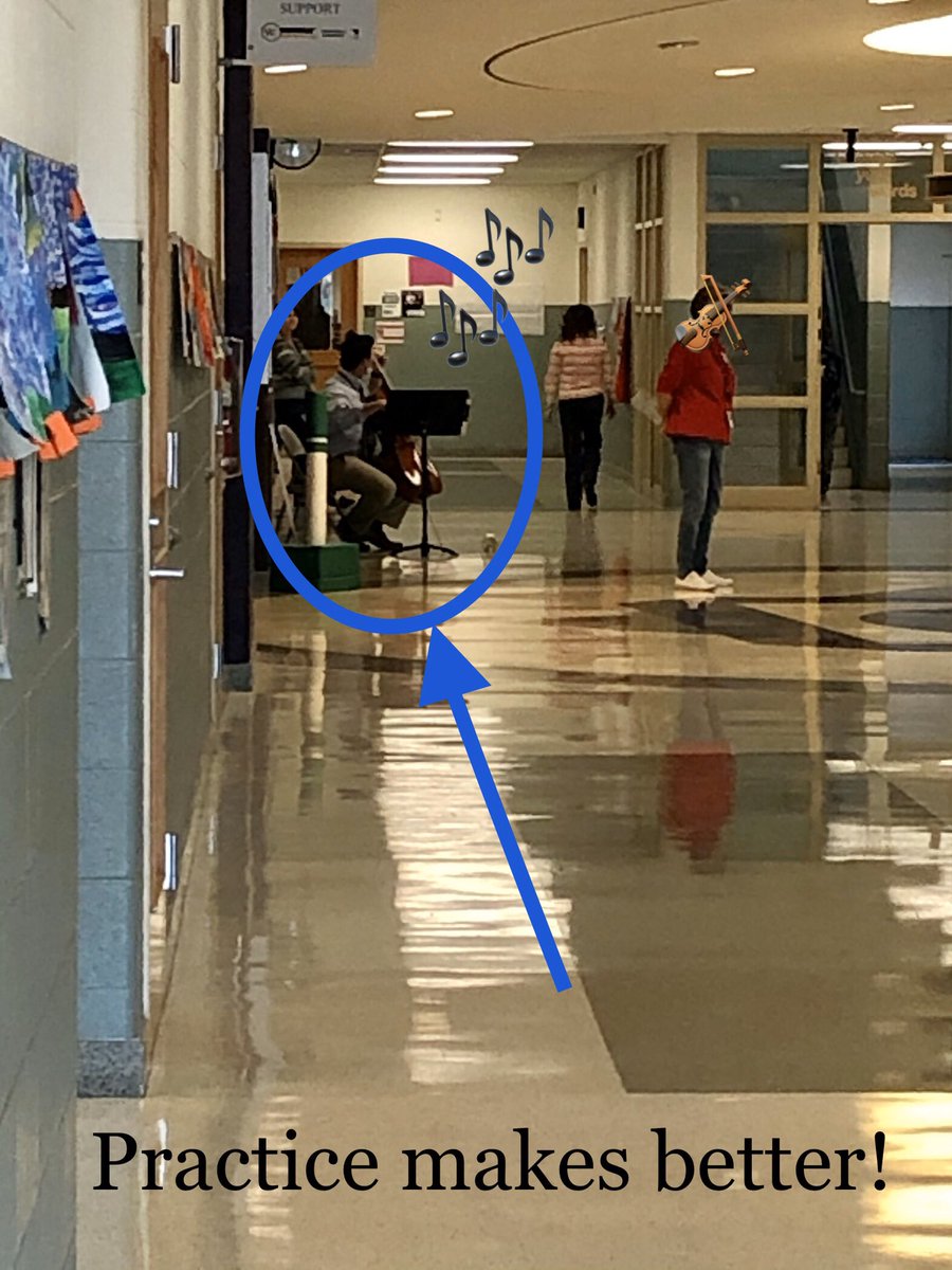Caught in the act!! 🎶 Principal Mr. Enders practicing his #cello as our students arrived this morning <a href="/WrightsvilleElm/">Wrightsville Elem</a>. #growthmindset #lifelonglearning