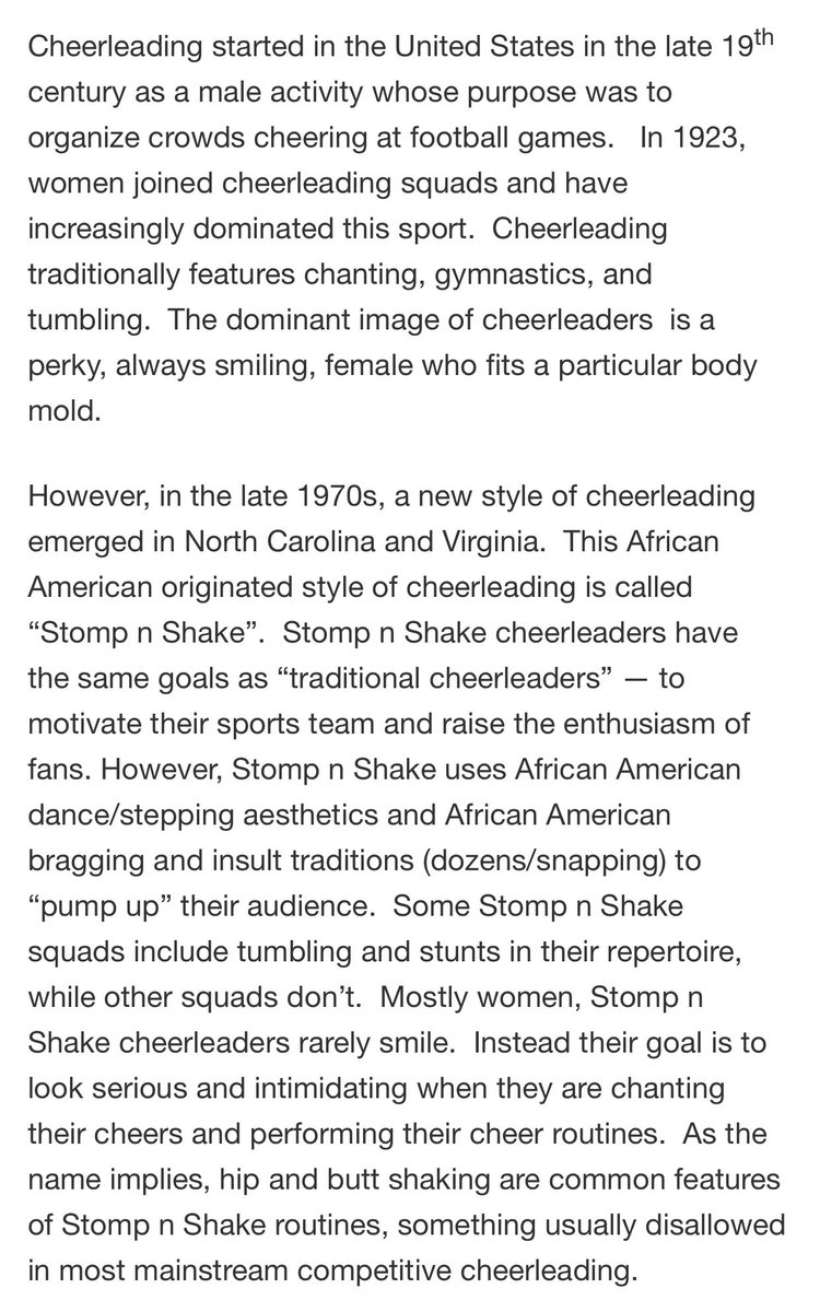 We are the first stomp &amp; Shake organization at ISU. BlueHouse brings the HBCU vibe to this PWI. We will continue to make history as we break barriers🅿️

WHAT IS STOMP &amp; SHAKE CHEER? Hopefully this clears up confusion, we do it ALL💙