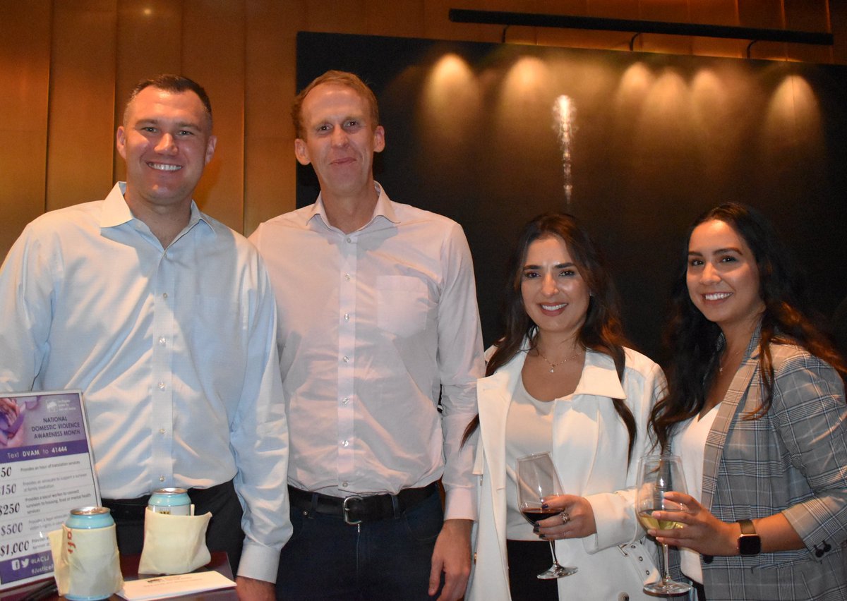 survivor_center's tweet image. We had a fun time at our Happy Hour Social to wrap up National Domestic Violence Awareness Month. Thank you @CypressLLP for sponsoring the event! #JusticeForSurvivors #DVAM2019