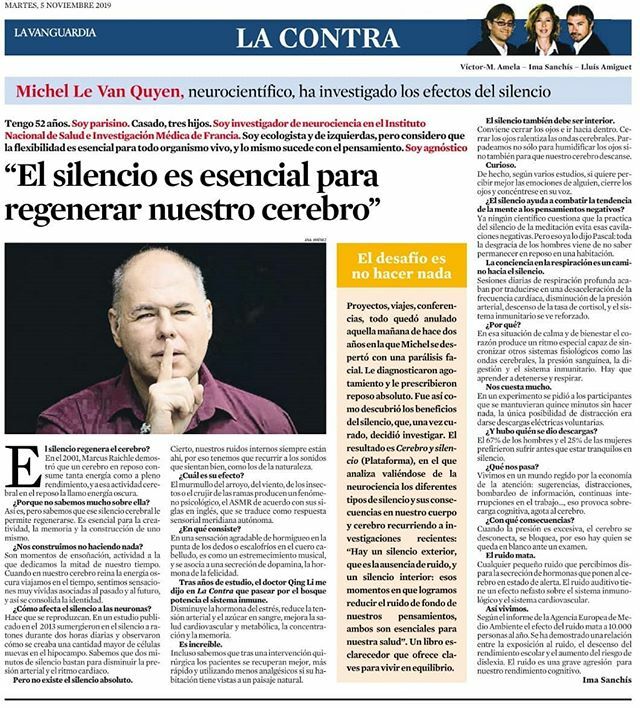 recursospropis's tweet photo. "El silencio es esencial para regenerar nuestro cerebro" #MichelLeVanQuyen
.
5 minutos para leer esta contra de la vanguardia y hacer 3 respiraciones profundas con los ojos cerrados para respirar estas palabras y reflexiones sabias.
.
https://t.co/WoL6PIYZ62
#Mindfulmanagement … https://t.co/z0YULSPkq4
