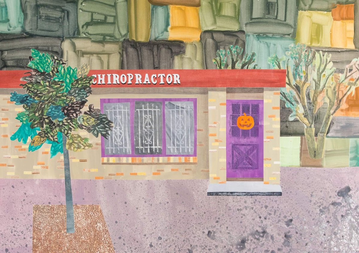 NEW from Carolyn Swiszcz: Chiropractor, Payne Avenue, St. Paul, 2019 Watercolor monoprint and colored pencil

This brand new print will be available exclusively at our fundraising event, All In on November 16th.

highpointprintmaking.org/calendar/2019/…