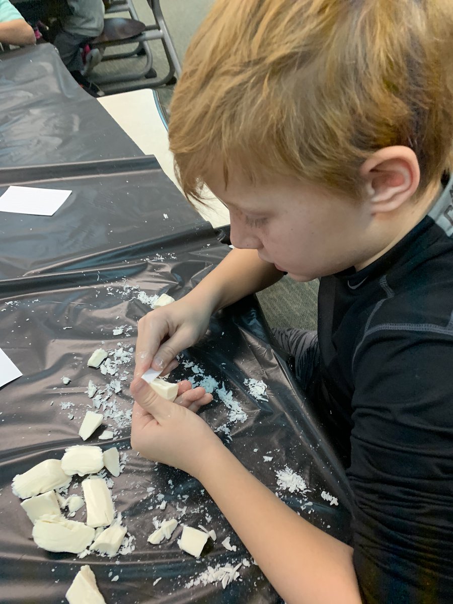 MrsKnuevenSTEM's tweet photo. We wrapped up our realistic fiction unit this week! Through our study of Tiger Rising, we discussed symbolism. For our reading celebration, each student picked an animal or object that symbolizes something about him/herself and carved it out of soap. @ZCSStonegate @LucyCalkins https://t.co/GOXY7xRdzP