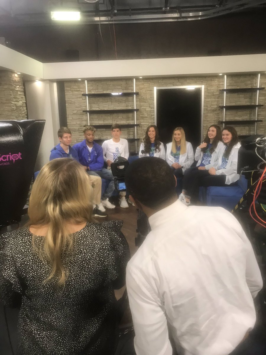 NLCoachV's tweet photo. My favorite time of the year! “We’re the North Laurel Jaguars and you’re watching Sports Overtime!” @SportsOT @CoachMahan https://t.co/pt5ebTTXG8