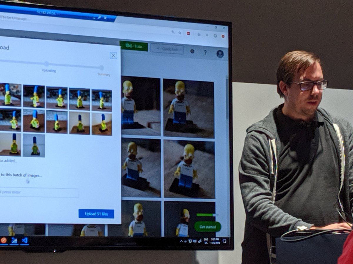 chris_noring's tweet image. Will the real #homersimpson please stand up #customvision #ai #azure @hboelman