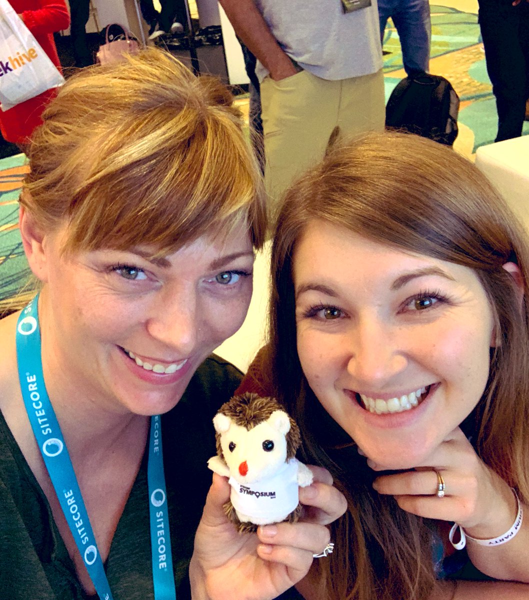 eradicator's tweet photo. We found a heggie!  #sitecoresym #heggiehunt https://t.co/AzlctkbSen