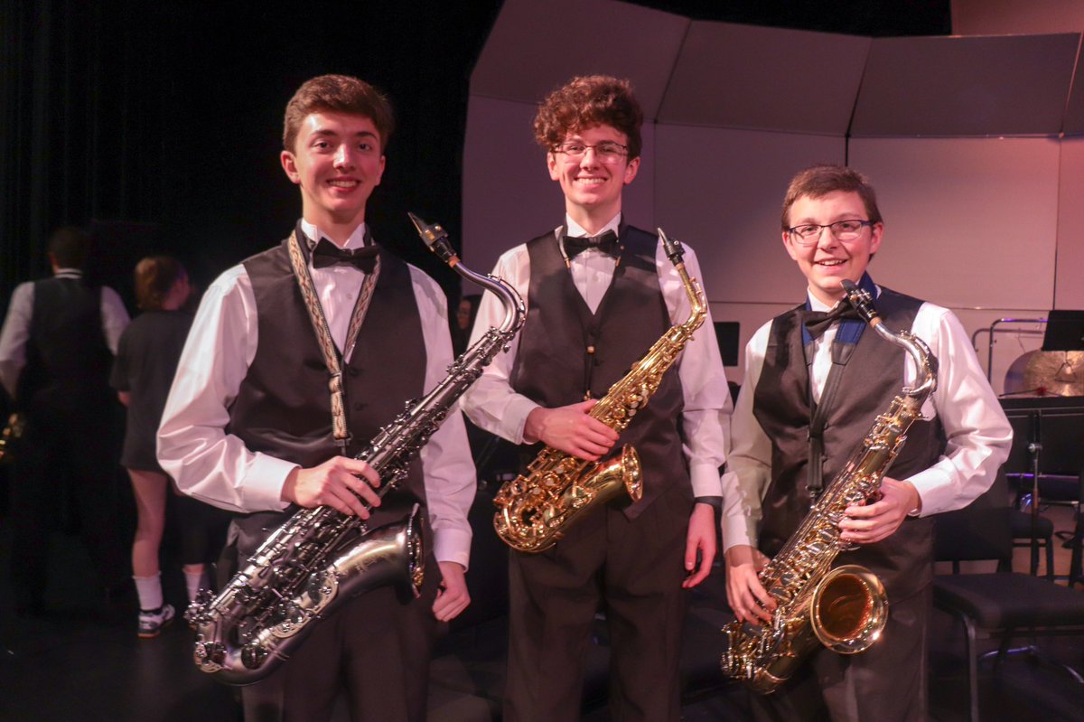 stdavidsschool's tweet photo. In honor of #nationalsaxophoneday we wanted to highlight these wonderful students from last night’s 2019 Fall Sampler. We’d be LION to say these students aren’t talented! #fallsampler #sds https://t.co/ShJcKRxoY7