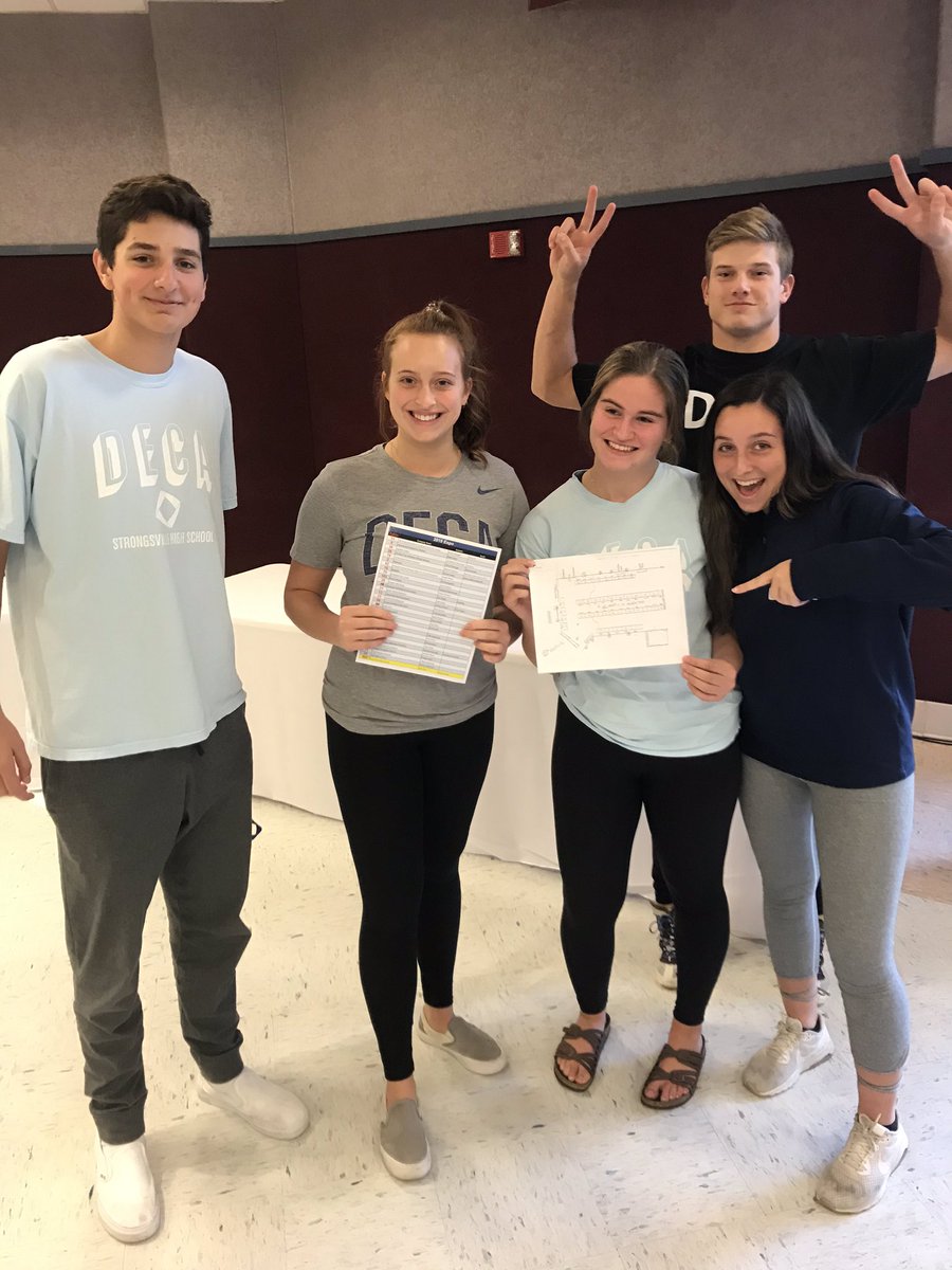 MrsNaymik's tweet image. Come say hello to SHS DECA at the Strongsville Business Expo!
