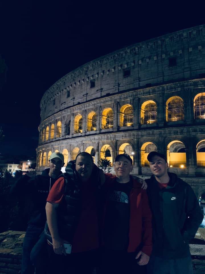 Rorydee67's tweet image. The boys in Rome 😈😈