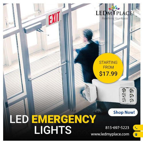 kumarrajeevcpr's tweet image. Secure your premise by installing LED emergency light from LEDMyplace.

#ledlighting  #indoorlighting  #ledexitsign  #emergencylight  #usa

For more info: ledmyplace.com/collections/le…
