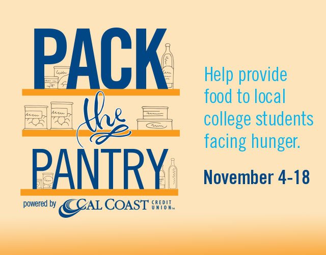 SDCCEEDU's tweet image. Pack the Pantry food drive aims to fill local college food pantries

“The impact of food insecurity on students is significant,” said Dr. Constance M. Carroll, Chancellor of the San Diego Community College District. sdccd.edu/about/departme… #PackThePantry @SDCCD @CalCoastCU
