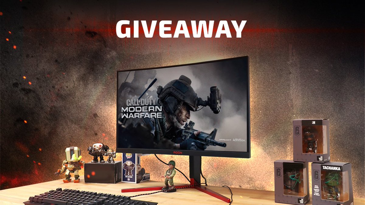 AGONbyAOC's tweet image. The battlefield awaits! Gear up for the battle by entering our #CallofDuty giveaway now: gleam.io/g4sfD/enter-th… 👈🏻
