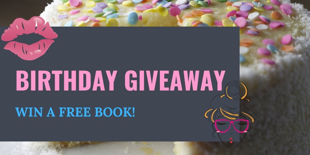 wenchlychumz's tweet photo. It's my BIRTHDAY today! But what makes me happy is sharing the love. So I want to #giveaway a copy of one of my company's books to TWO lucky followers! Your choice of a #romance by @rebelwrites_ or #urbanfantasy from @cawcarrow Simply follow, comment and RT! https://t.co/XK7ZQe1dFr