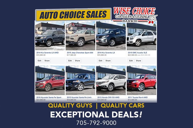 AutoChoiceSale1's tweet photo. We have a wide range of brands to choose from, with a robust selection of popular vehicles on hand, as well as leading trucks and sports utilities. https://t.co/SIqa9jkSOK
.
#AutoChoiceSales #Barrie #UsedCars #QualityCars https://t.co/mmcjJYjMx0